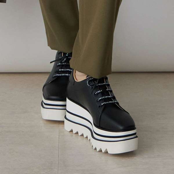 ステラマッカートニー スニークエリス プラットフォームシューズ