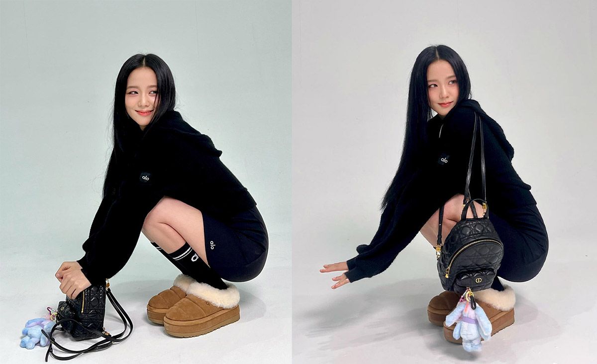 BLACKPINKのジス：Diorのミニバッグ