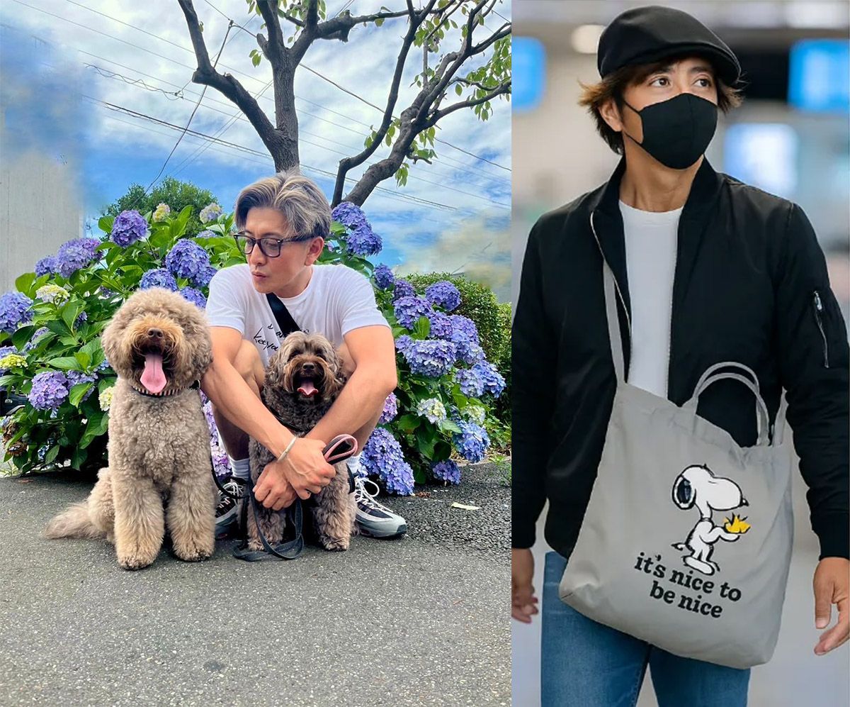 木村拓哉：スヌーピーコラボ