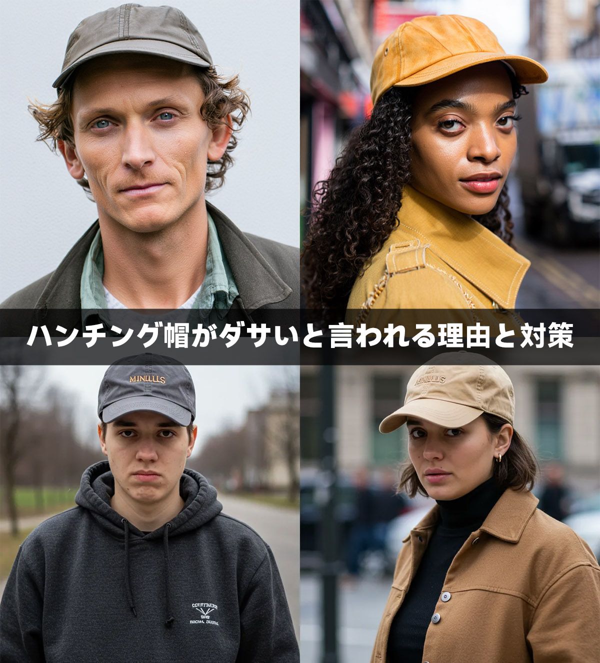 ハンチング帽がダサいと言われる理由と対策