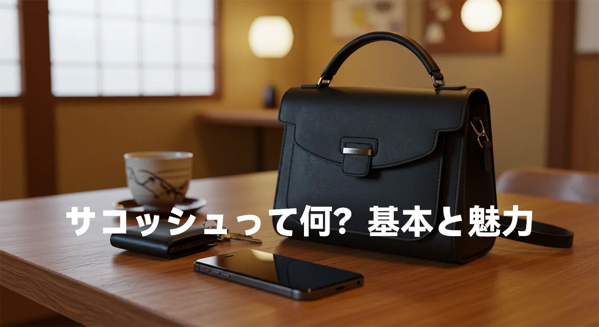 サコッシュって何？基本と魅力