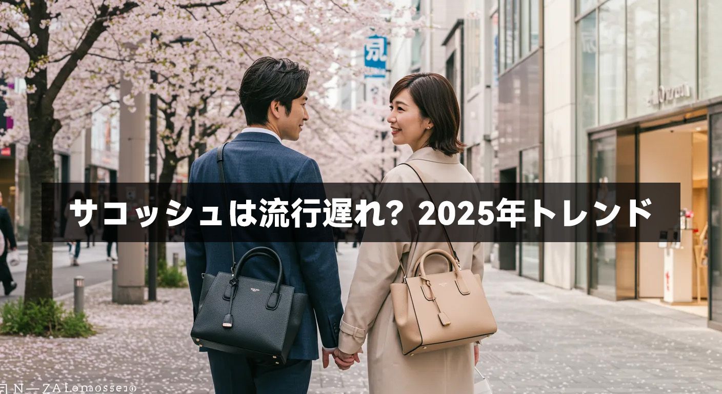 サコッシュは流行遅れ？2025年トレンド