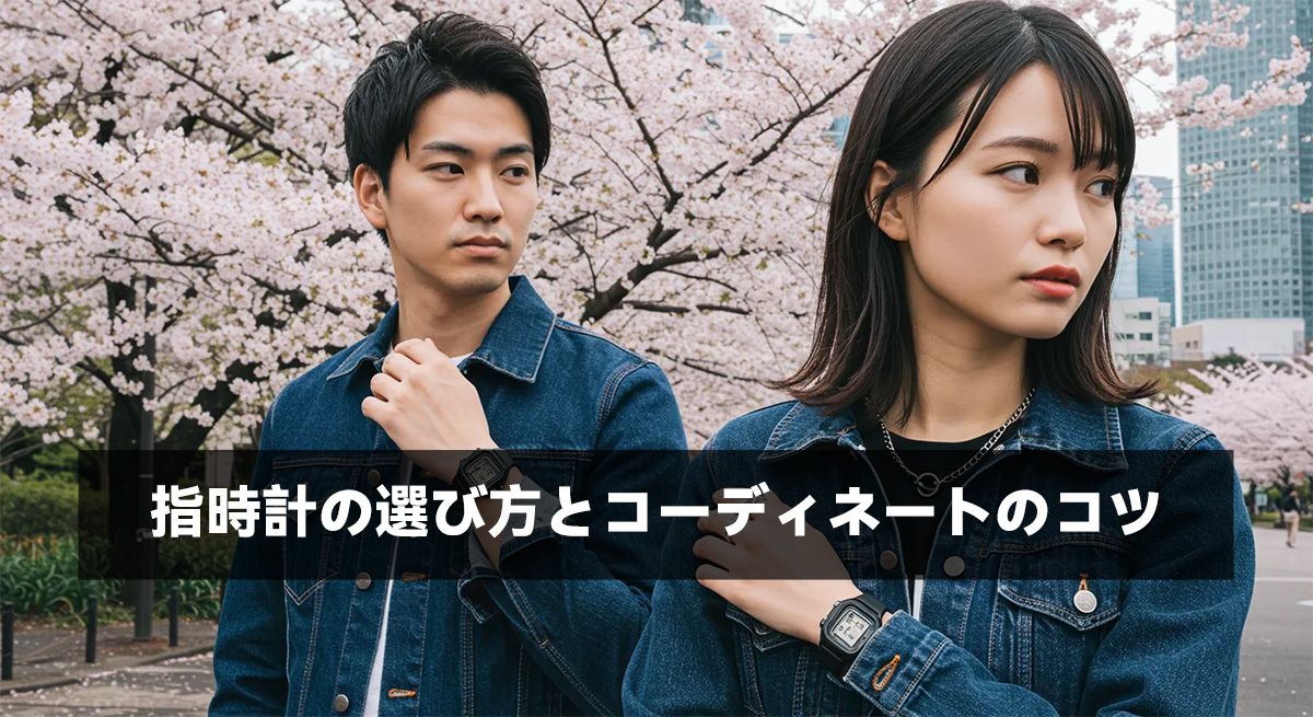 指時計の選び方とコーディネートのコツ