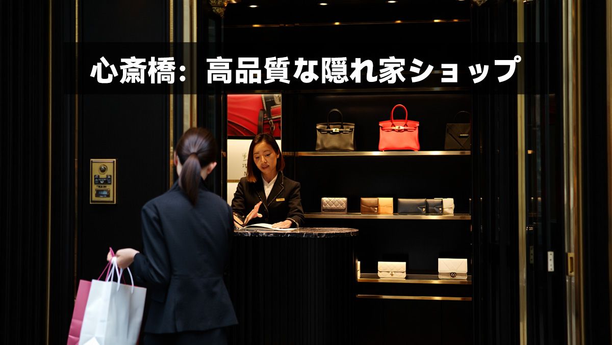 心斎橋：高品質な隠れ家ショップ