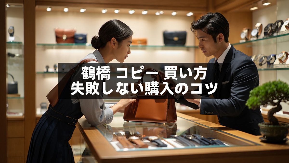 鶴橋 コピー 買い方：失敗しない購入のコツ