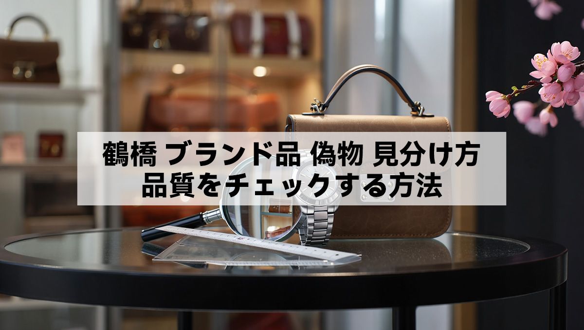 鶴橋 ブランド品 偽物 見分け方：品質をチェックする方法