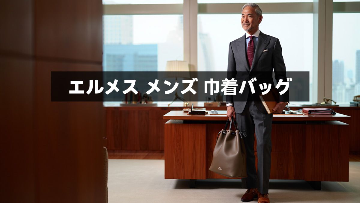 エルメス メンズ 巾着バッグ