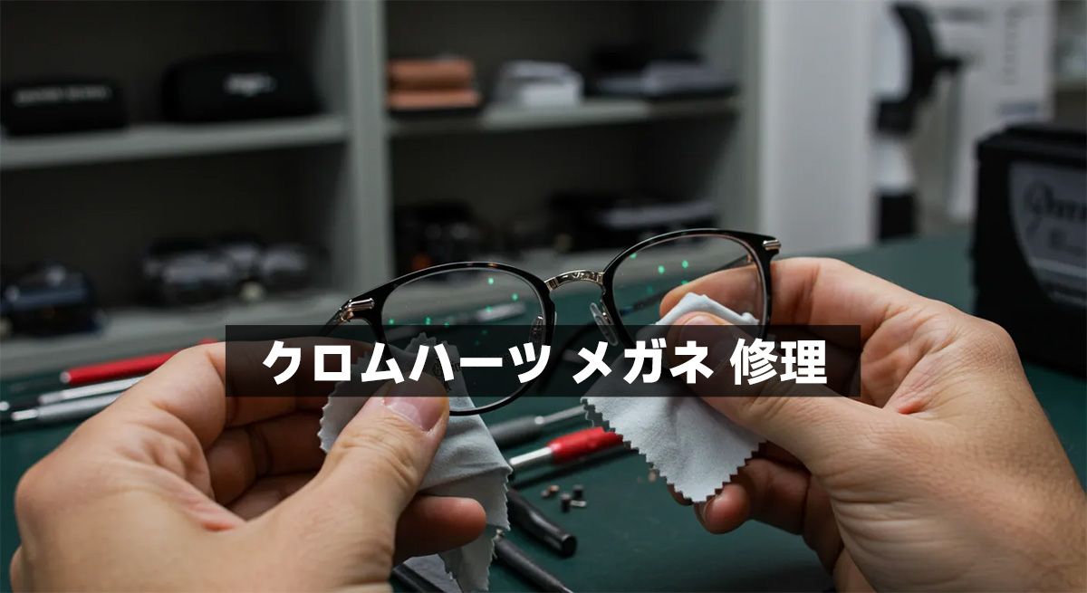 クロムハーツ メガネ 修理