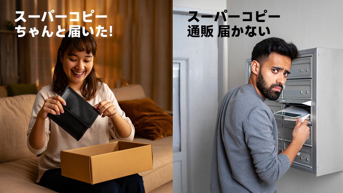 スーパーコピーは本当に届く？配送のリアル