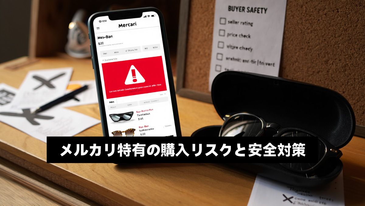 メルカリ特有の購入リスクと安全対策