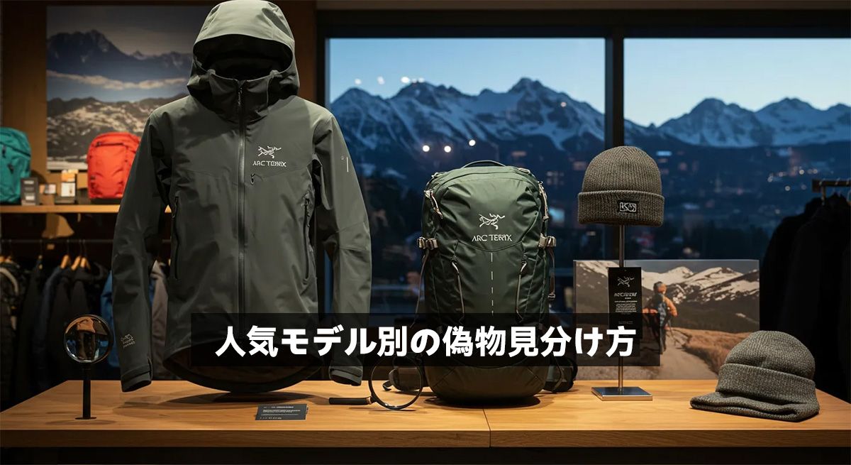 人気モデル別の偽物見分け方