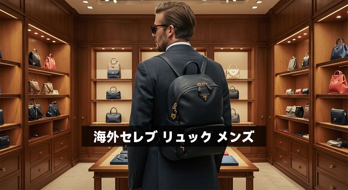 海外セレブ リュック メンズ