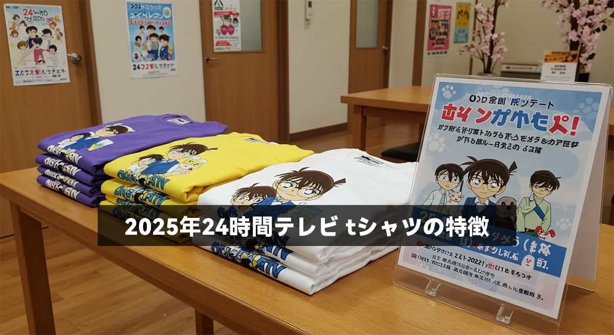 2025年24時間テレビ tシャツの特徴
