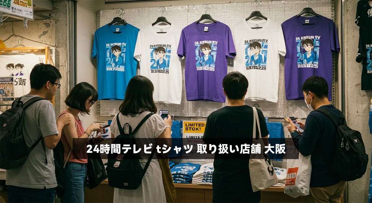 24時間テレビ tシャツ 取り扱い店舗 大阪