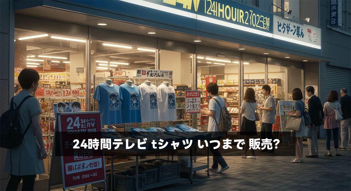 24時間テレビ tシャツ いつまで 販売？