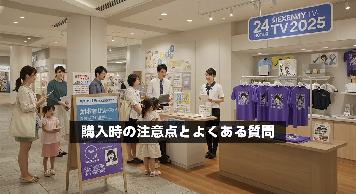 購入時の注意点とよくある質問