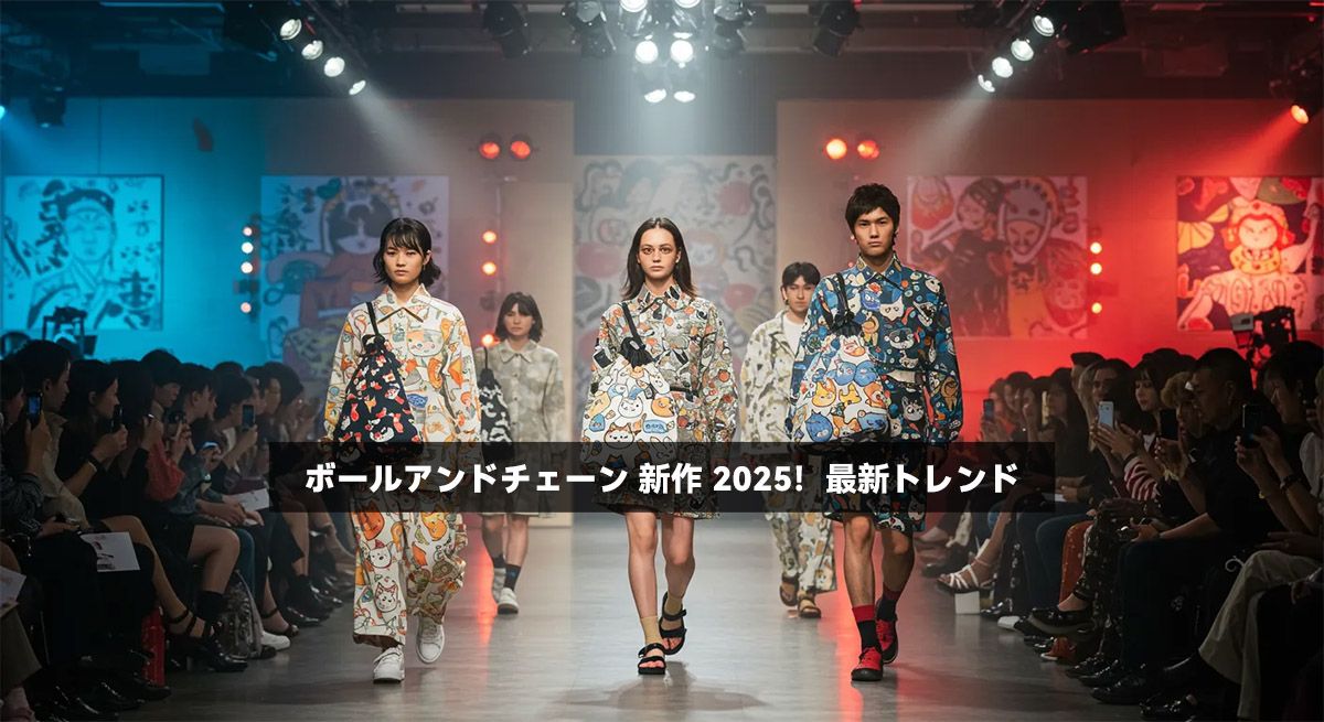 ボールアンドチェーン 新作 2025！最新トレンド