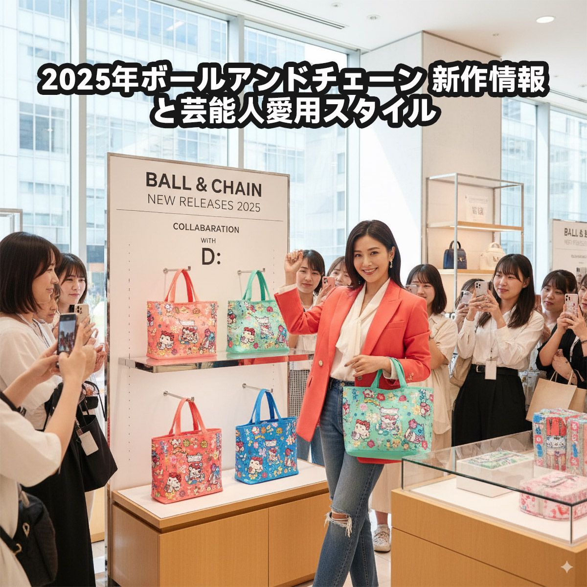2025年ボールアンドチェーン 新作情報と芸能人愛用スタイル